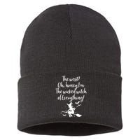 Witched Witch OF Everything Sustainable Knit Beanie