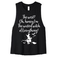 Witched Witch OF Everything Women's Racerback Cropped Tank