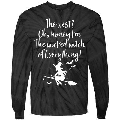 Witched Witch OF Everything Tie-Dye Long Sleeve Shirt