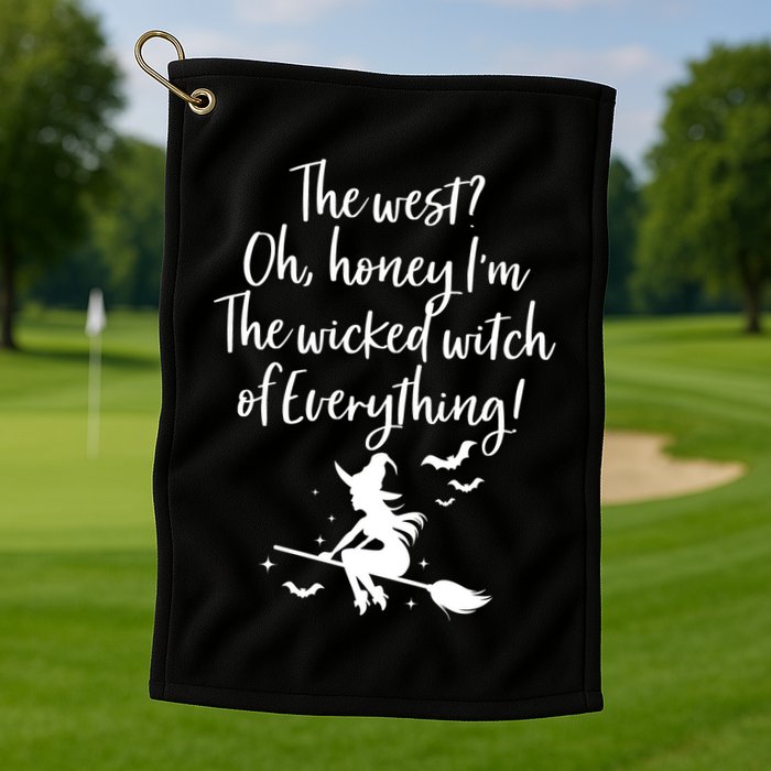Witched Witch OF Everything Golf Towel