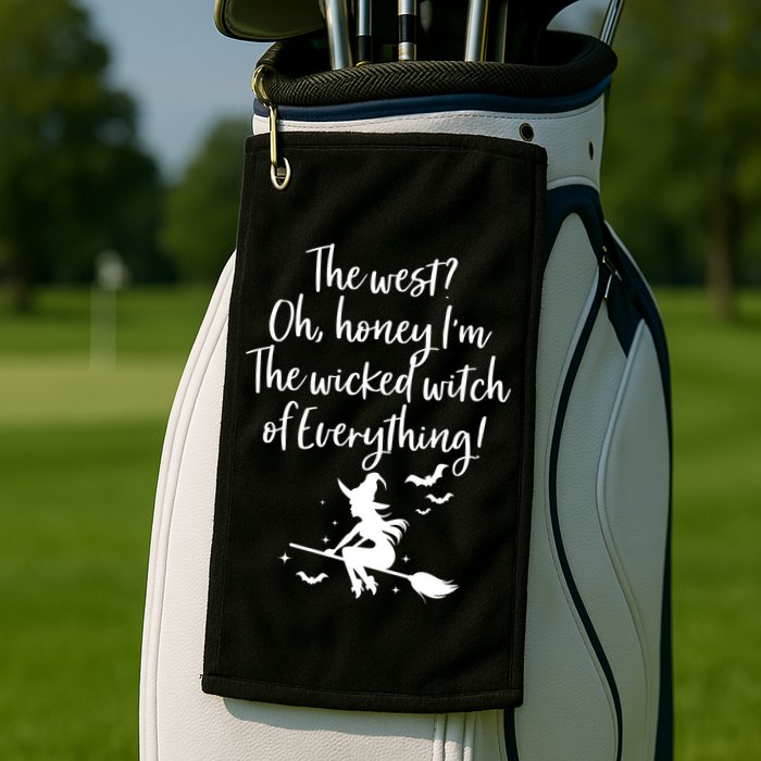 Witched Witch OF Everything Golf Towel