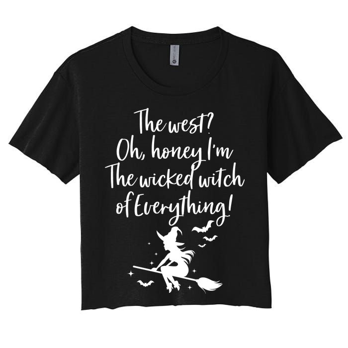 Witched Witch OF Everything Women's Crop Top Tee