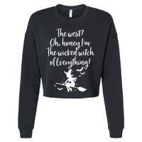 Witched Witch OF Everything Cropped Pullover Crew