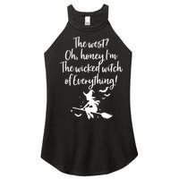 Witched Witch OF Everything Women’s Perfect Tri Rocker Tank