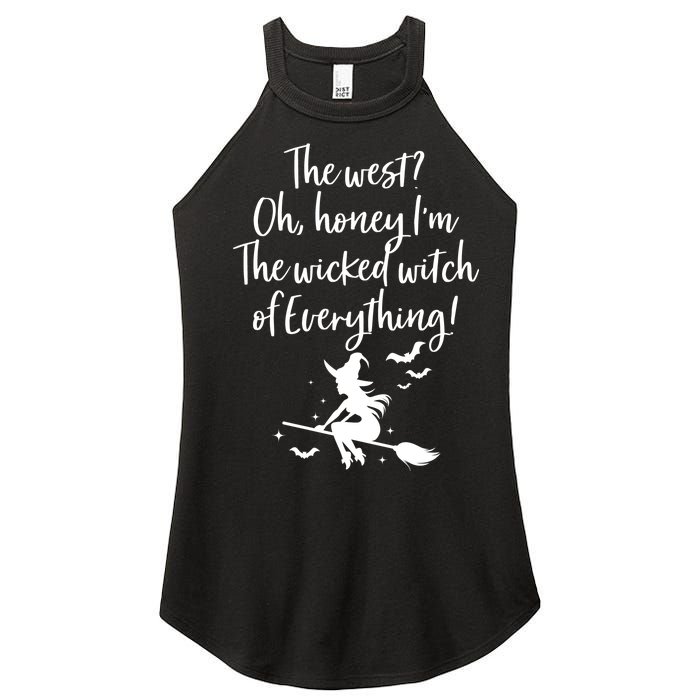 Witched Witch OF Everything Women’s Perfect Tri Rocker Tank