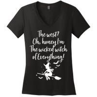 Witched Witch OF Everything Women's V-Neck T-Shirt