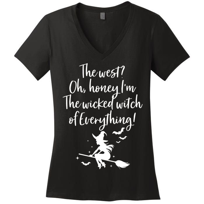 Witched Witch OF Everything Women's V-Neck T-Shirt