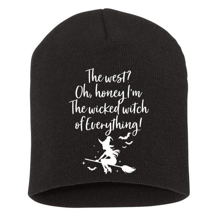 Witched Witch OF Everything Short Acrylic Beanie