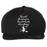 Witched Witch OF Everything Wool Snapback Cap