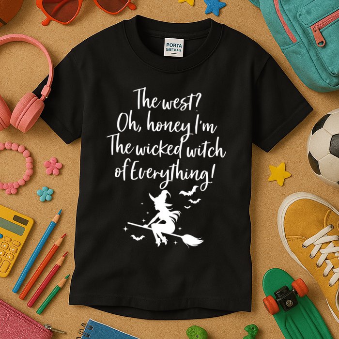 Witched Witch OF Everything Kids T-Shirt