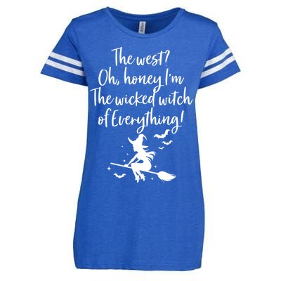 Witched Witch OF Everything Enza Ladies Jersey Football T-Shirt