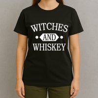 Witches And Whiskey T-Shirt