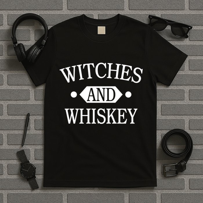 Witches And Whiskey T-Shirt