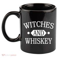Witches And Whiskey 11oz C Handle Ceramic Mug