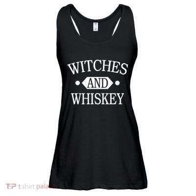 Witches And Whiskey Ladies Essential Flowy Tank