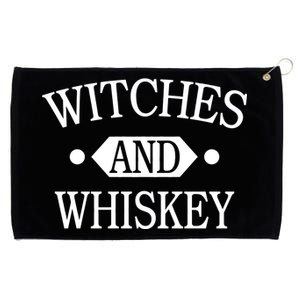 Witches And Whiskey Grommeted Golf Towel