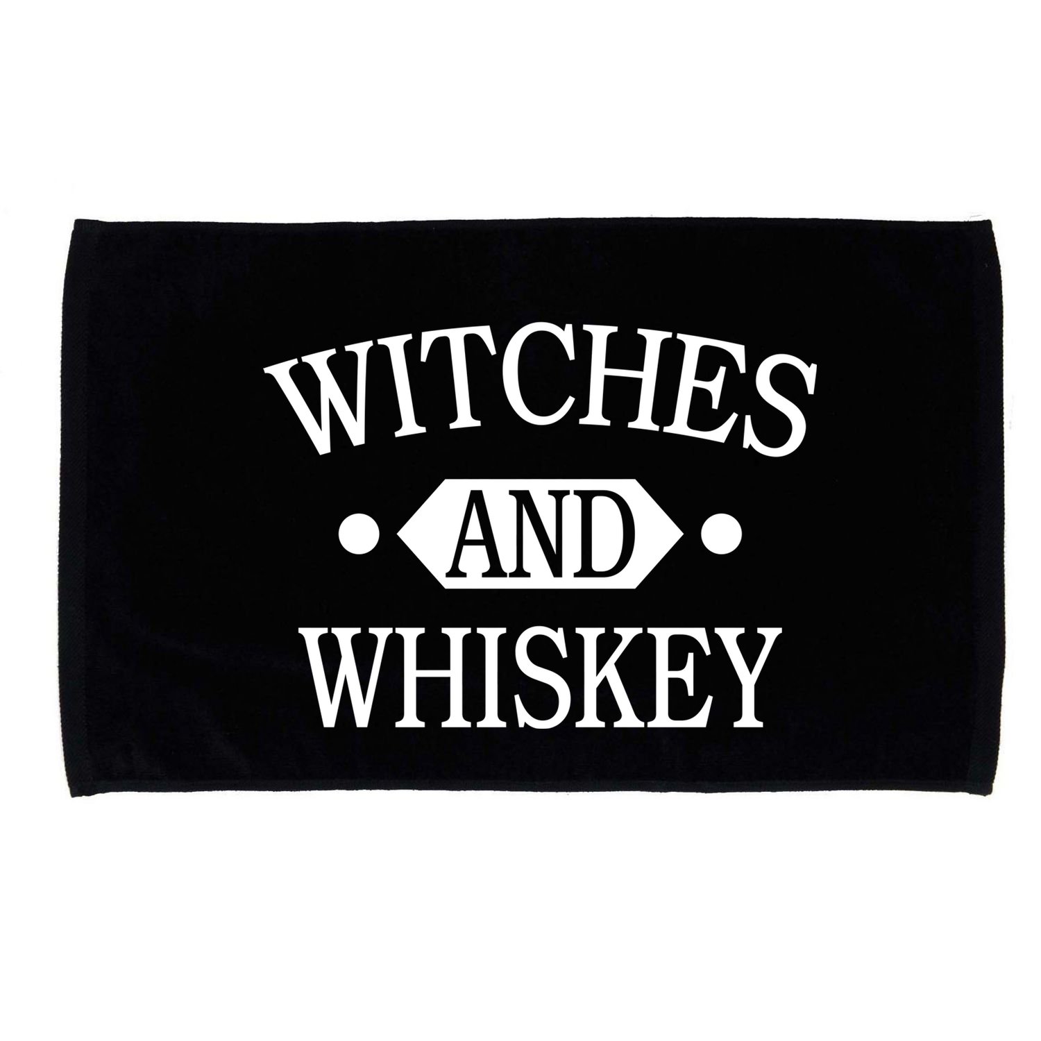 Witches And Whiskey Microfiber Hand Towel