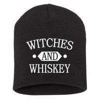 Witches And Whiskey Short Acrylic Beanie