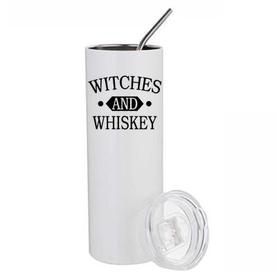 Witches And Whiskey Stainless Steel Tumbler