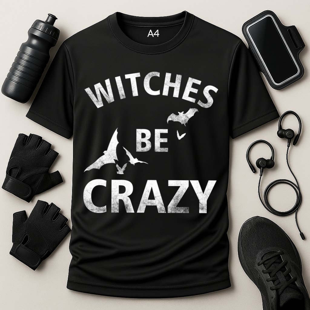 Witches Be Crazy Cooling Performance Crew T-Shirt