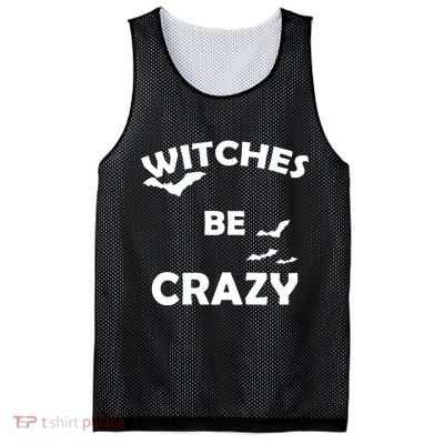 Witches Be Crazy1 Mesh Reversible Basketball Jersey Tank