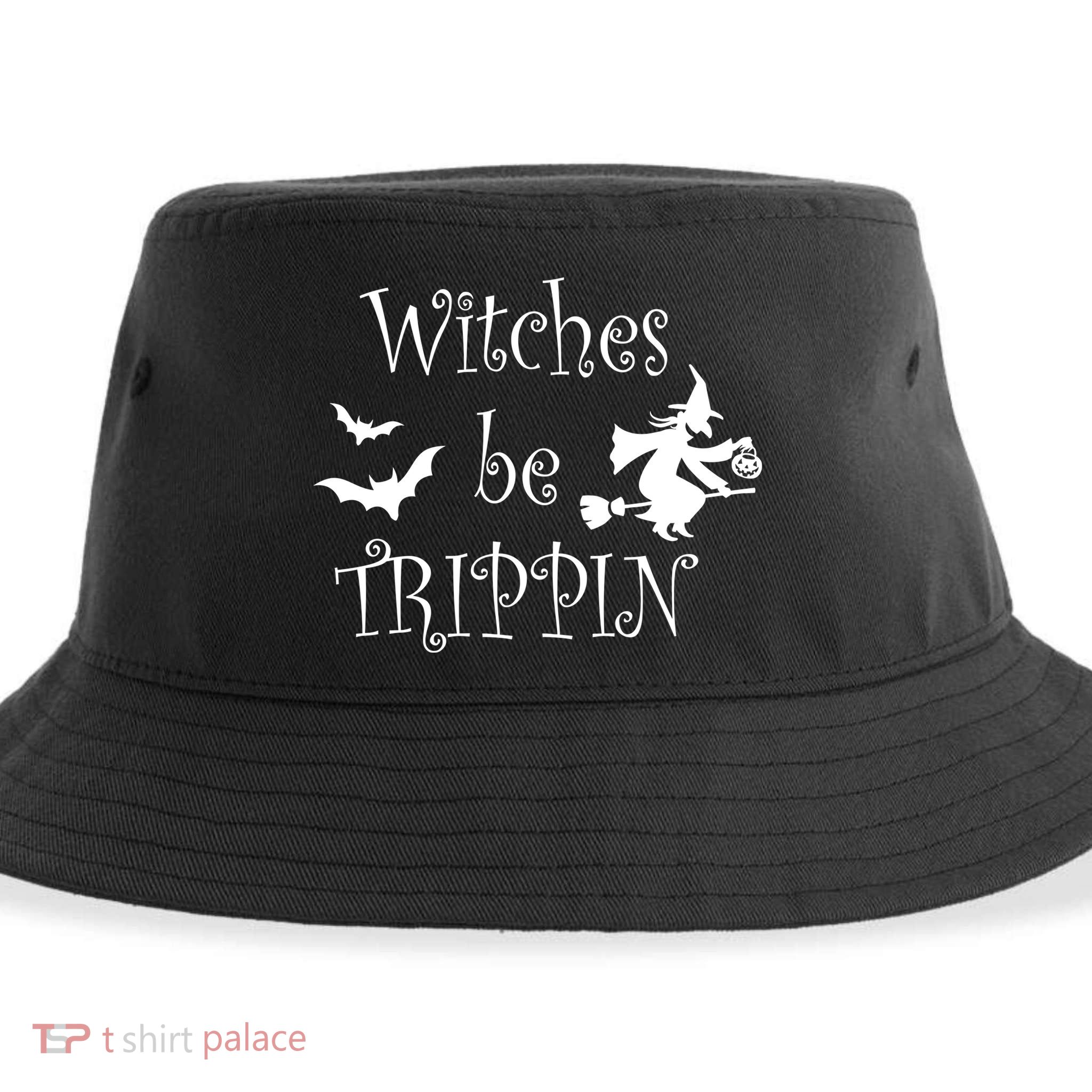 Witches Be Trippin Sustainable Bucket Hat