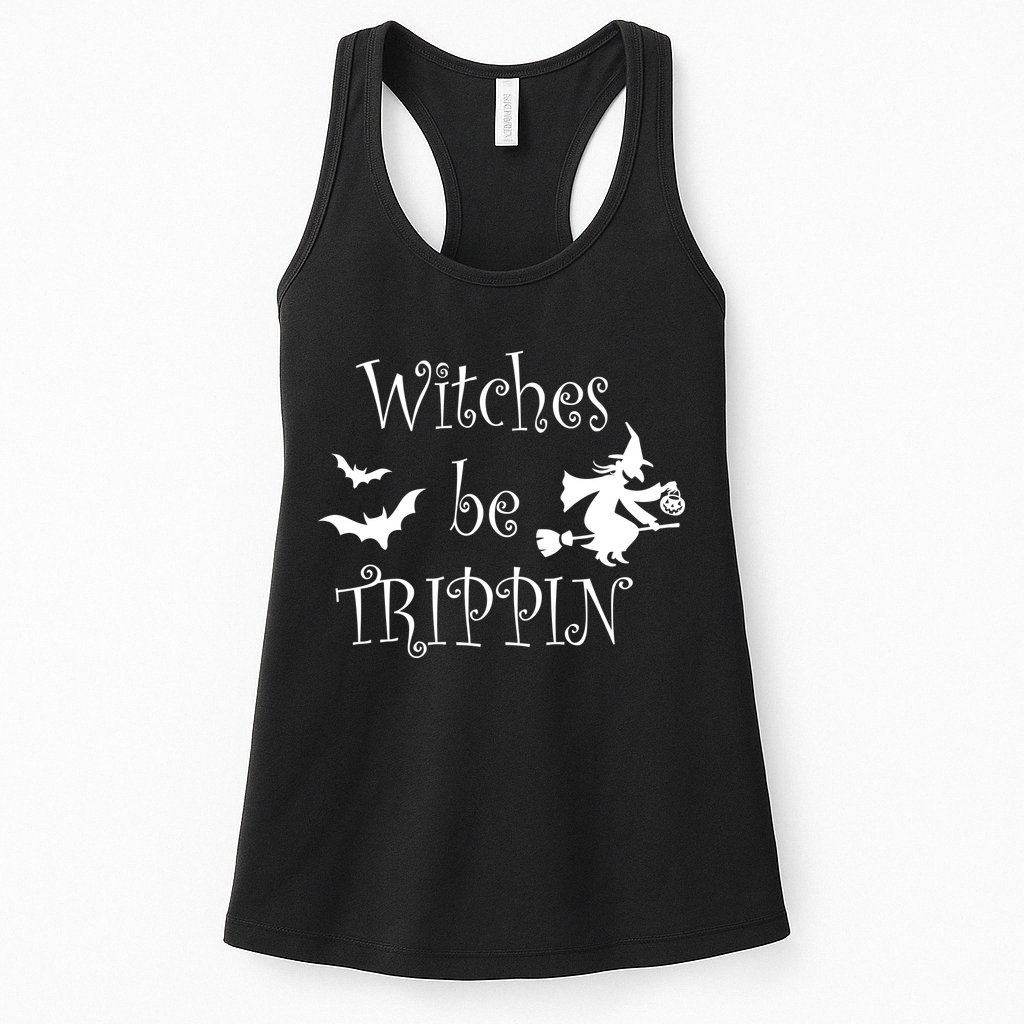 Witches Be Trippin Womens Tank Top