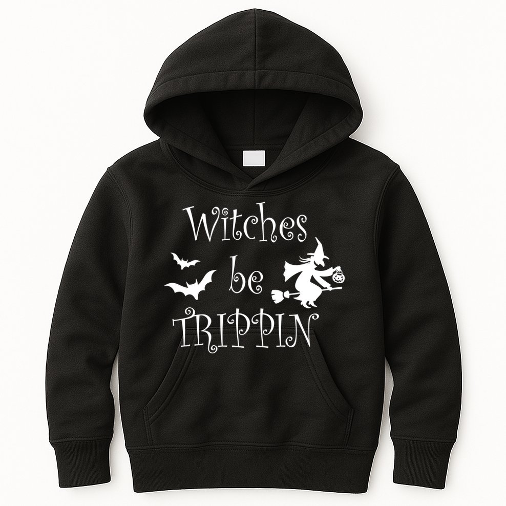 Witches Be Trippin Kids Hoodie