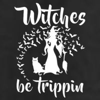 Witches Be Trippin1 Adult Drive Performance Visor