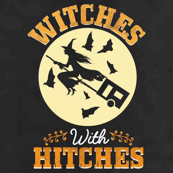 Witches With Hitches Cool Comfort Performance Bucket Hat