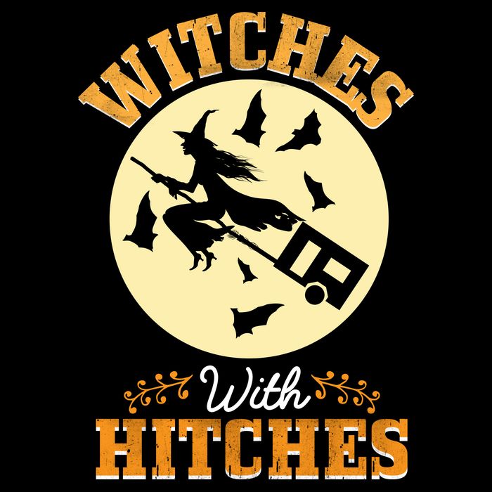 Witches With Hitches Sustainable Bucket Hat