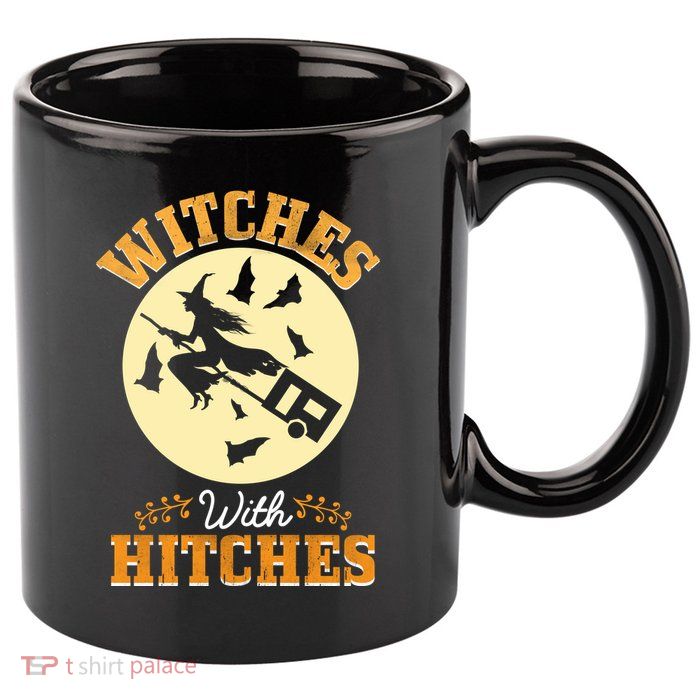 Witches With Hitches 11oz C Handle Ceramic Mug
