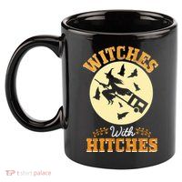 Witches With Hitches 11oz C Handle Ceramic Mug