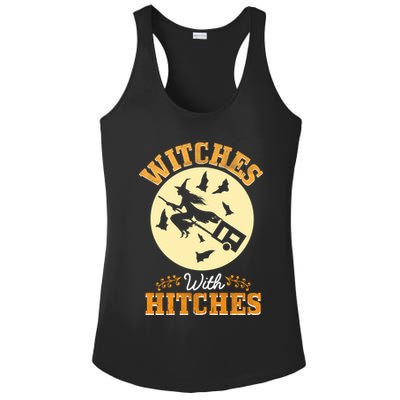 Witches With Hitches Ladies PosiCharge Competitor Racerback Tank