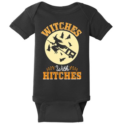 Witches With Hitches Baby Bodysuit