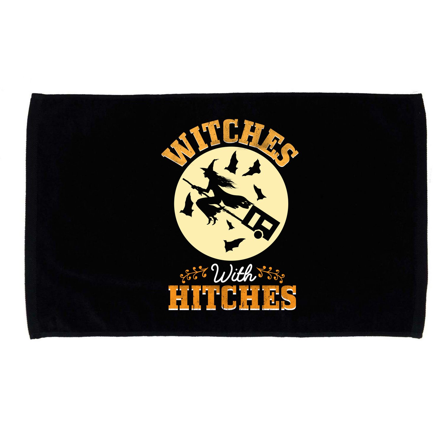 Witches With Hitches Microfiber Hand Towel