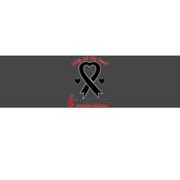 With All My Heart Melanoma Awareness Bumper Sticker