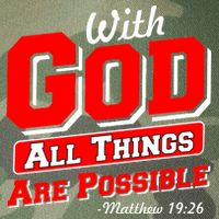 With God All Things Are Possible - Matthew 19:26 Legacy Tie Dye Trucker Hat