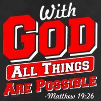With God All Things Are Possible - Matthew 19:26 Cool Comfort Performance Bucket Hat