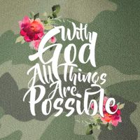 With God All Things Possible Legacy Tie Dye Trucker Hat
