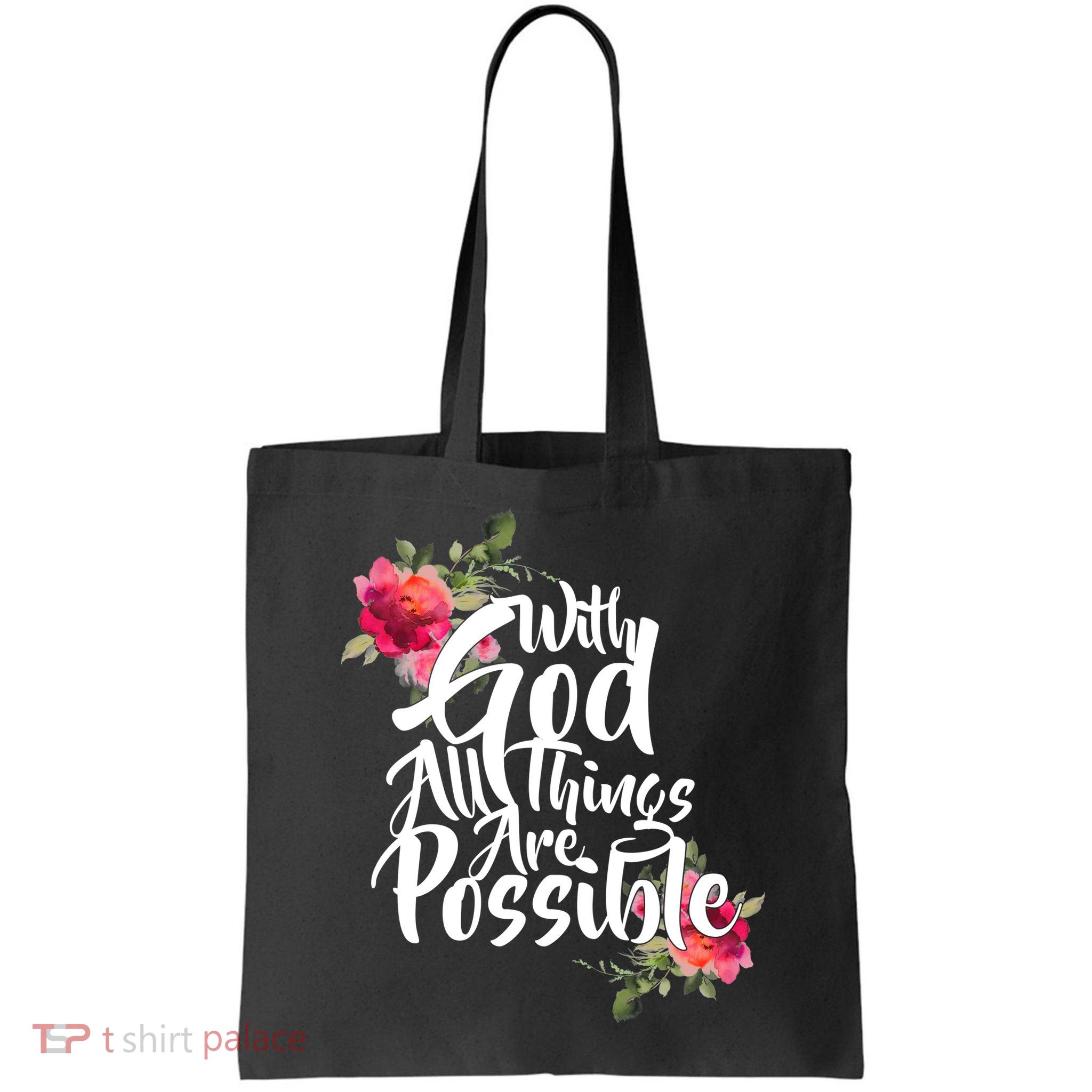 With God All Things Possible Bag