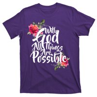 With God All Things Possible T-Shirt