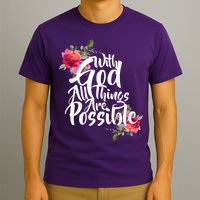With God All Things Possible T-Shirt