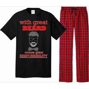 With Great Beard Comes Great Responsibility Pajama Set