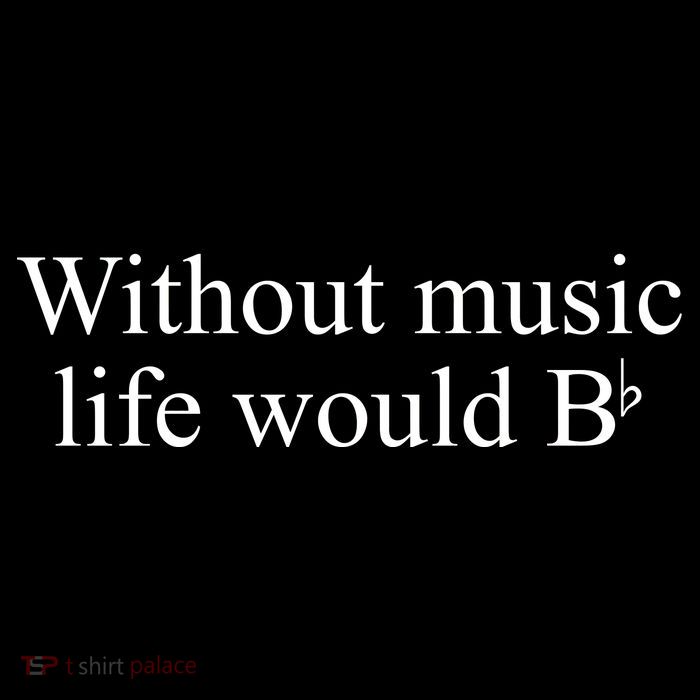 Without Music Life Would B Cooling Performance Long Sleeve Crew