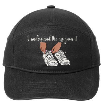 Women I Understand The Assignment Gift 7-Panel Snapback Hat