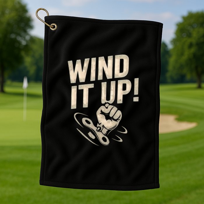 Wind It Up! Golf Towel