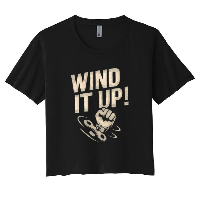 Wind It Up! Crop Top