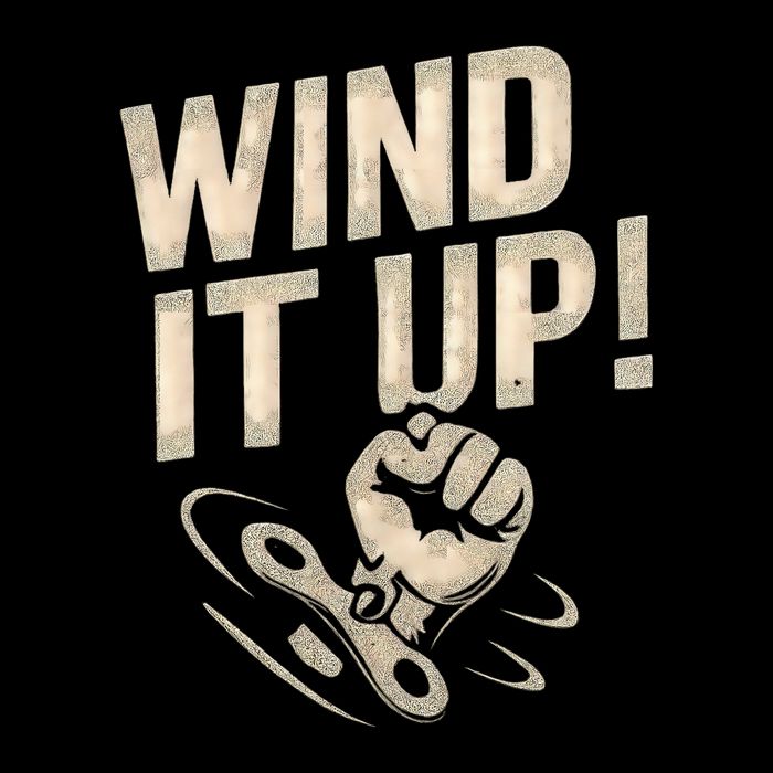 Wind It Up! Cropped Pullover Crew
