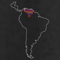 Where Is Venezuela Map Chromatic Art Gift Adult Drive Performance Visor